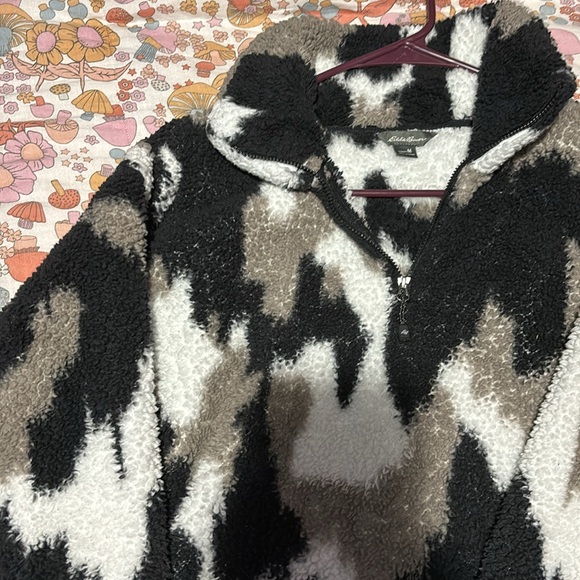 Eddie Bauer Sherpa 1/4 zip - Picture 4 of 4